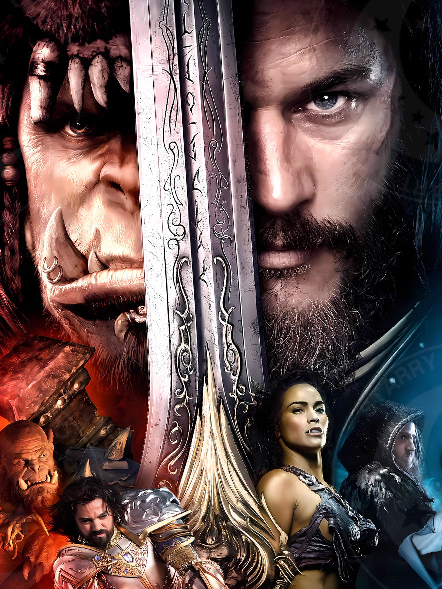 【Pre-sale】Decorative Painting of Gul'dan and Anduin Lothar-XingKong Studio