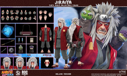 ROCKETTOYS Studio - Shippuden Jiraiya 1/6 Scale Action Figure ROC-019 No. ROC-020 (Licensed)