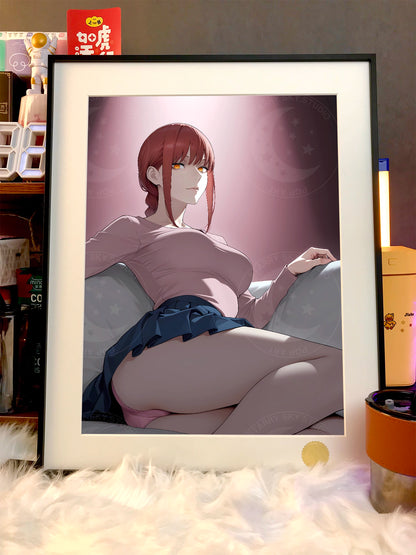 【Pre-sale】Decorative Painting of Sitting Makima-XingKong Studio