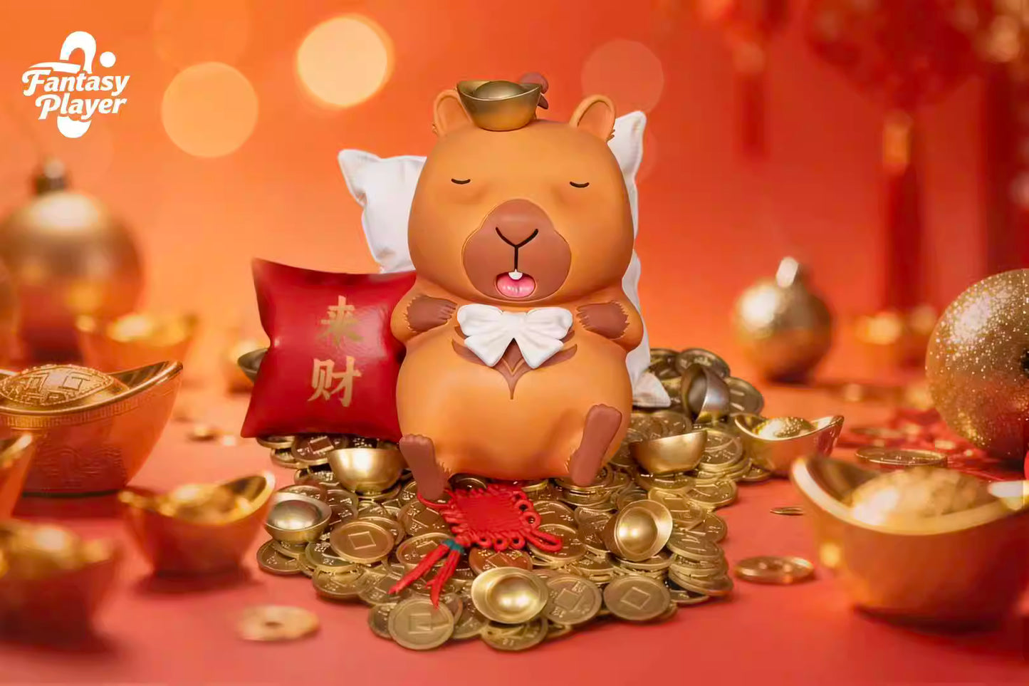 【Pre-sale】Wealth Attraction Capybara-Fantasy Player Studio
