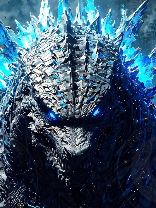 【Pre-sale】Decorative Painting of Monster King Godzilla-XingKong Studio