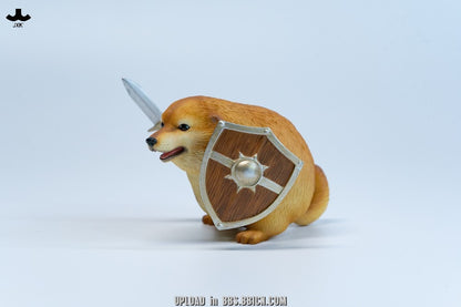 HEADCREST-Sword and Shield Dog 2.0-No. H2407