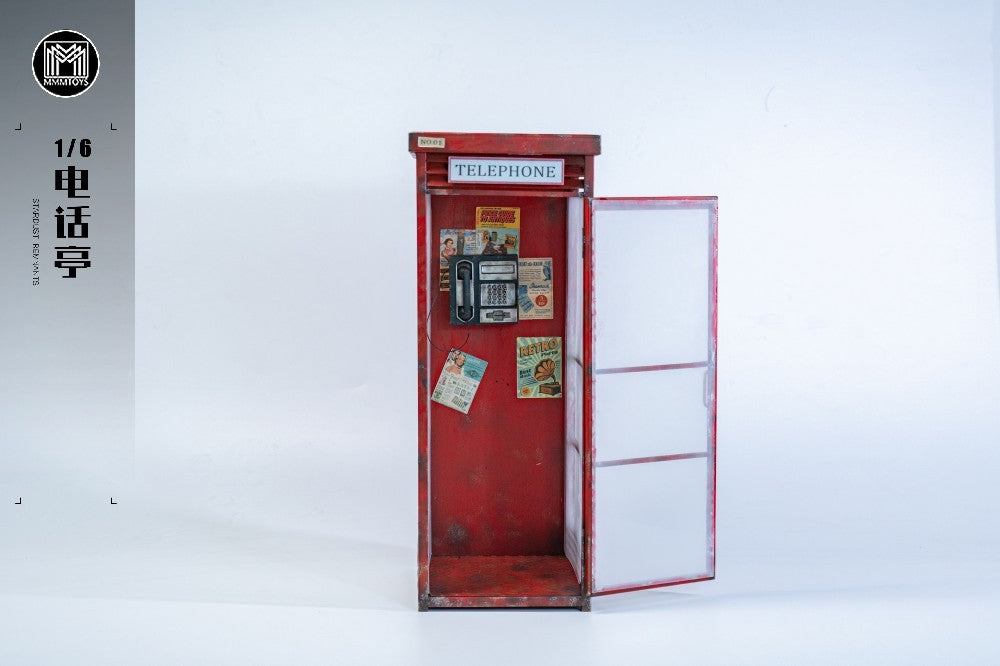 MMMTOYS-1/6 Telephone booth-No. M2608