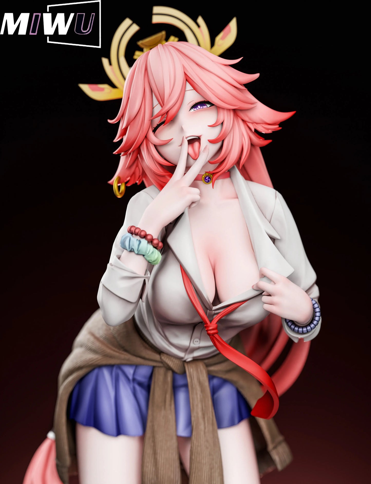 【Pre-sale】1/6 Scale Raiden Shogun and Yae Miko-Miwu Studio