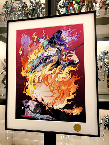 【Pre-sale】Decorative Painting of Fire Kochou Shinobu-XingKong Studio
