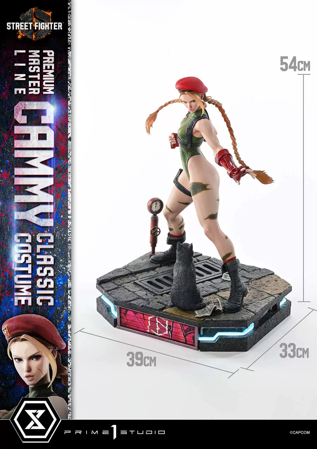 【Pre-sale】1/4 Scale Cammy Classic Costume with LED-Street Fighter 6-Prime 1 Studio