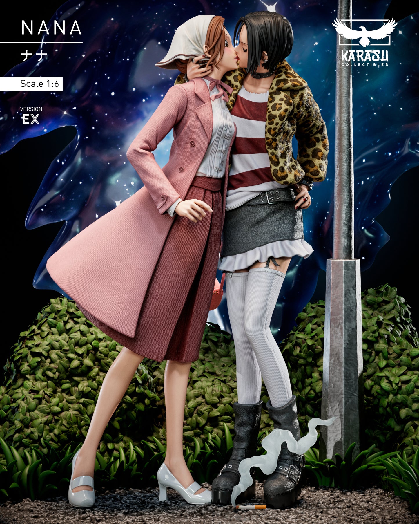 【Pre-sale】1/6 Scale Osaki Nana and Komatsu Nana with LED-KARASU Collectibles Studio