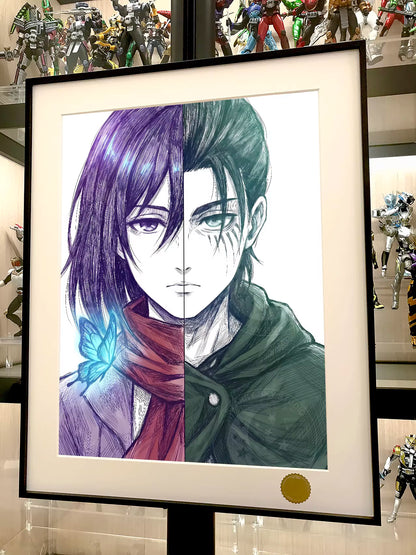 【Pre-sale】Decorative Painting of Mikasa and Eren-XingKong Studio