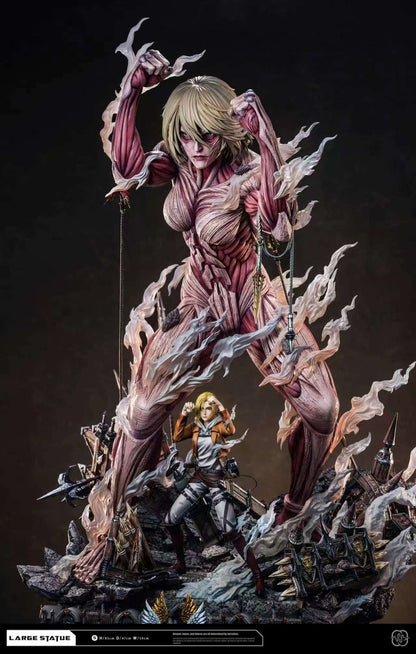 【Pre-sale】1/6 Scale Annie Leonhart and Female Titan-Attack on Titan-Hertz Studio