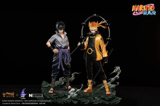 【Pre-sale】1/6 Scale Naruto Uzumaki and Sasuke Uchiha with LED Licensed-PickStar Studio