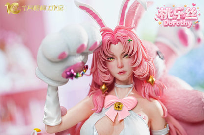Shi Yue Wu Tong Studio - Nightmare Vol. 1 Pink Rabbit Dorothy 1/4 Statue (Licensed)