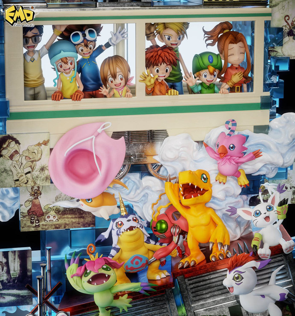 【Pre-sale】The First Generation of Digimon with LED-Digimon Adventure-EMO Studio