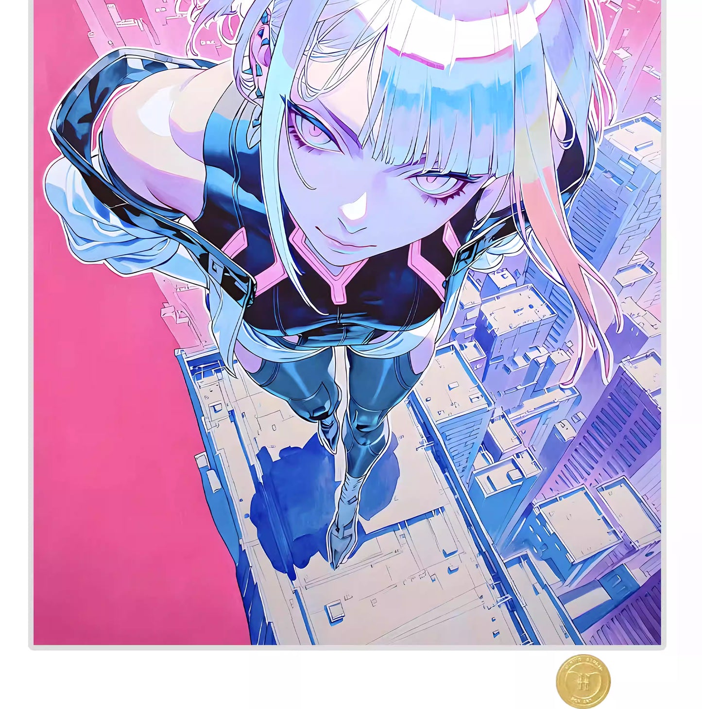 【Pre-sale】Decorative Painting of Pink Lucy-H2 Studio