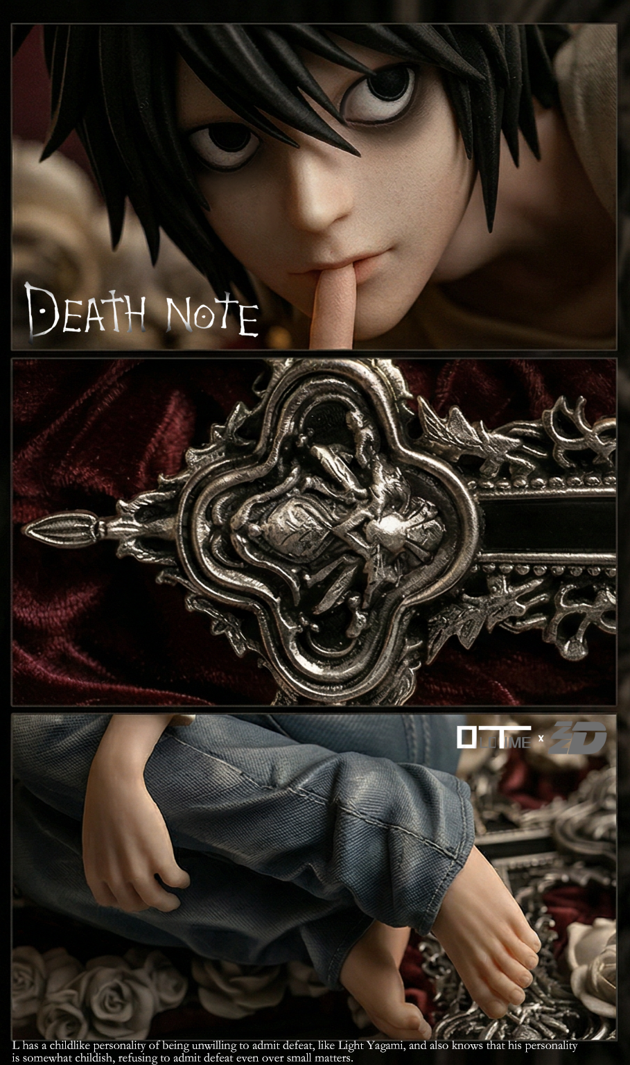 【Pre-sale】1/6 Scale L·Lawliet-Old Time X ZZDD Studios