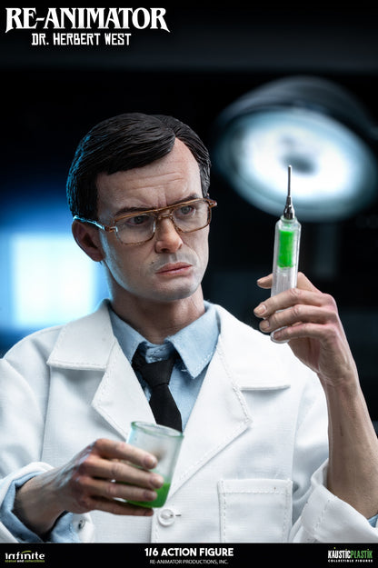 Infinite Statue - RE-ANIMATOR DOCTOR HERBERT WEST 1/6 ACTION FIGURE (Licensed)