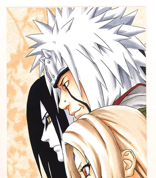 【Pre-sale】Decorative Painting of Jiraiya, Orochimaru and Tsunade-H2 Studio