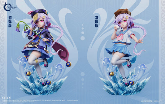 【Pre-sale】1/6 Scale Zombie Girl Qiqi with LED-Lightning Studio