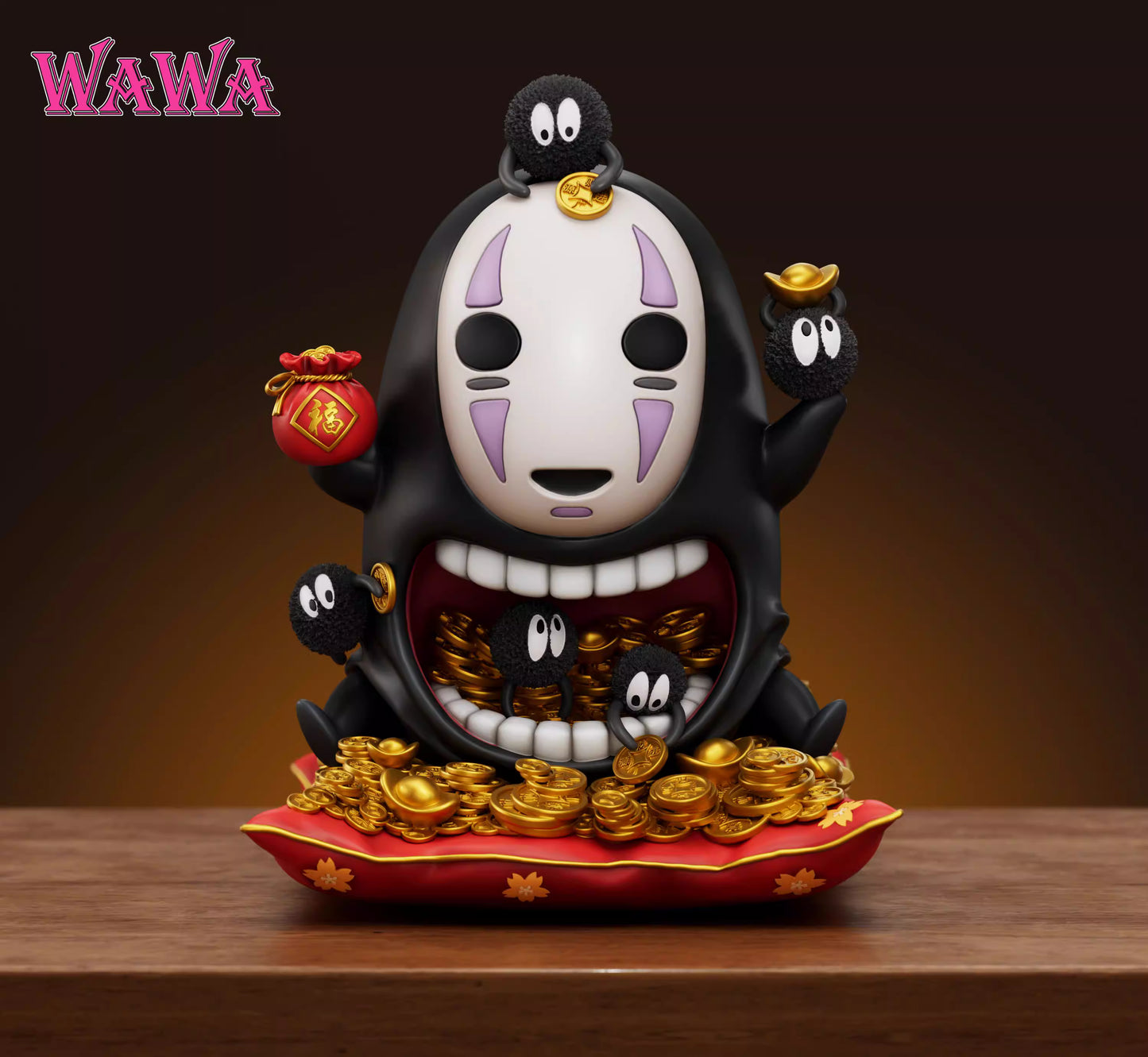 【Pre-sale】Wealth Attraction No Face Man 2.0-wawa Studio