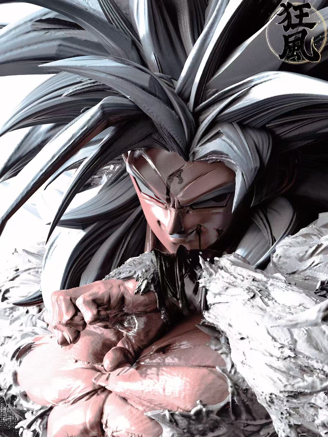 Kuang Feng Studio - DRAGON BALL - SS4 & SS5 Goku 1/6 & 1/4 Statue(GK)