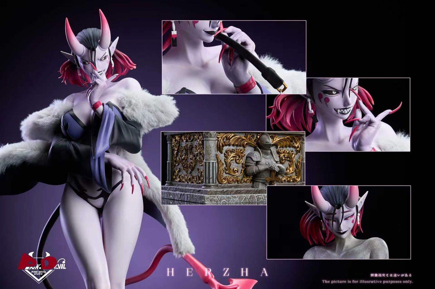 Pink Devil Studio - Herzha FandelTales:The Cursed Prince 1/6 Scale Statue(GK)