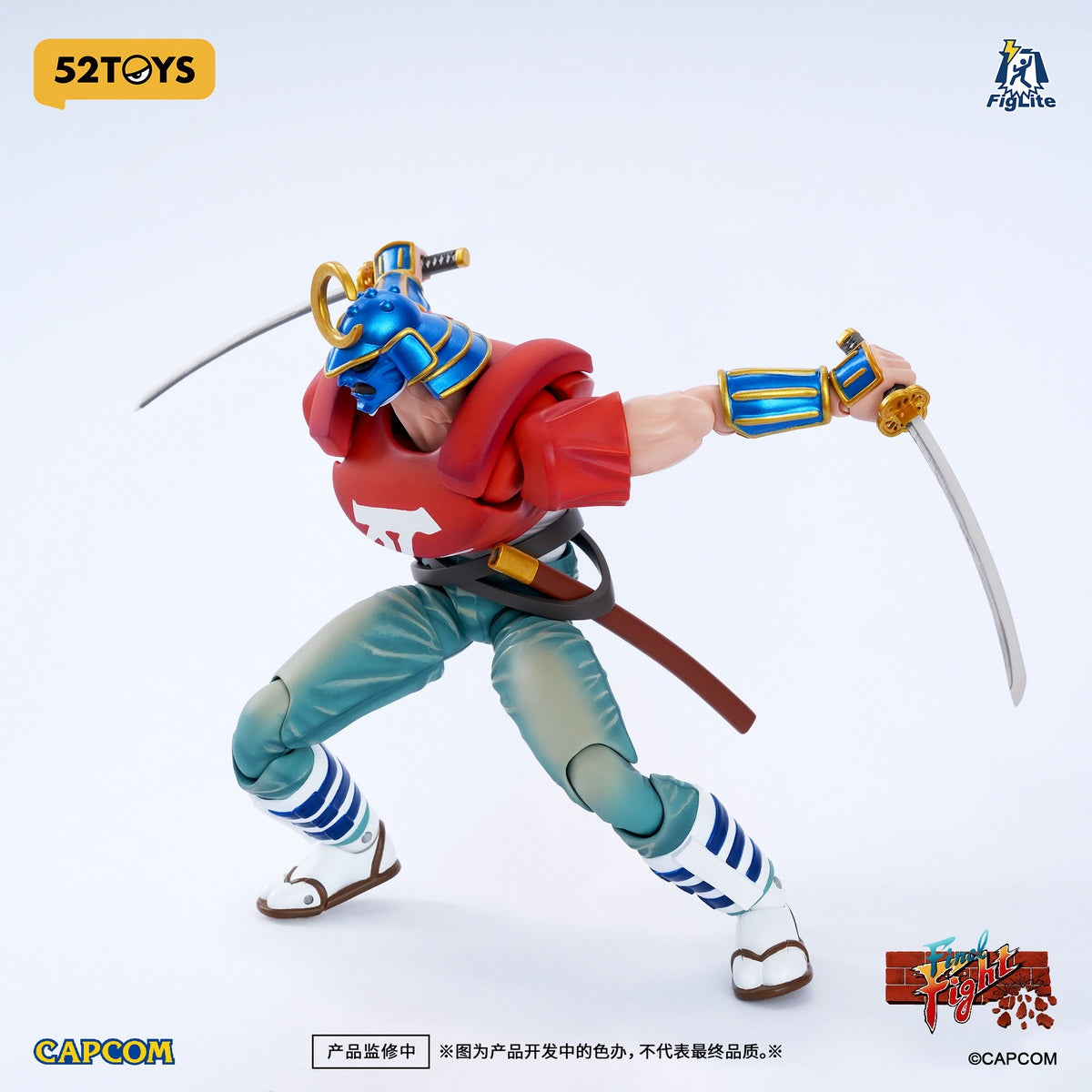 52toys - Lightning Dance Street Fighter Guy X Sodom 1/12 Scale Action Figure (Licensed)