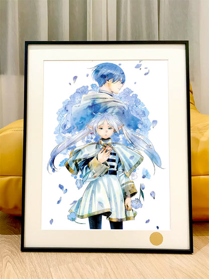 【Pre-sale】Decorative Painting of Blue Flower Frieren and Himmel-XingKong Studio