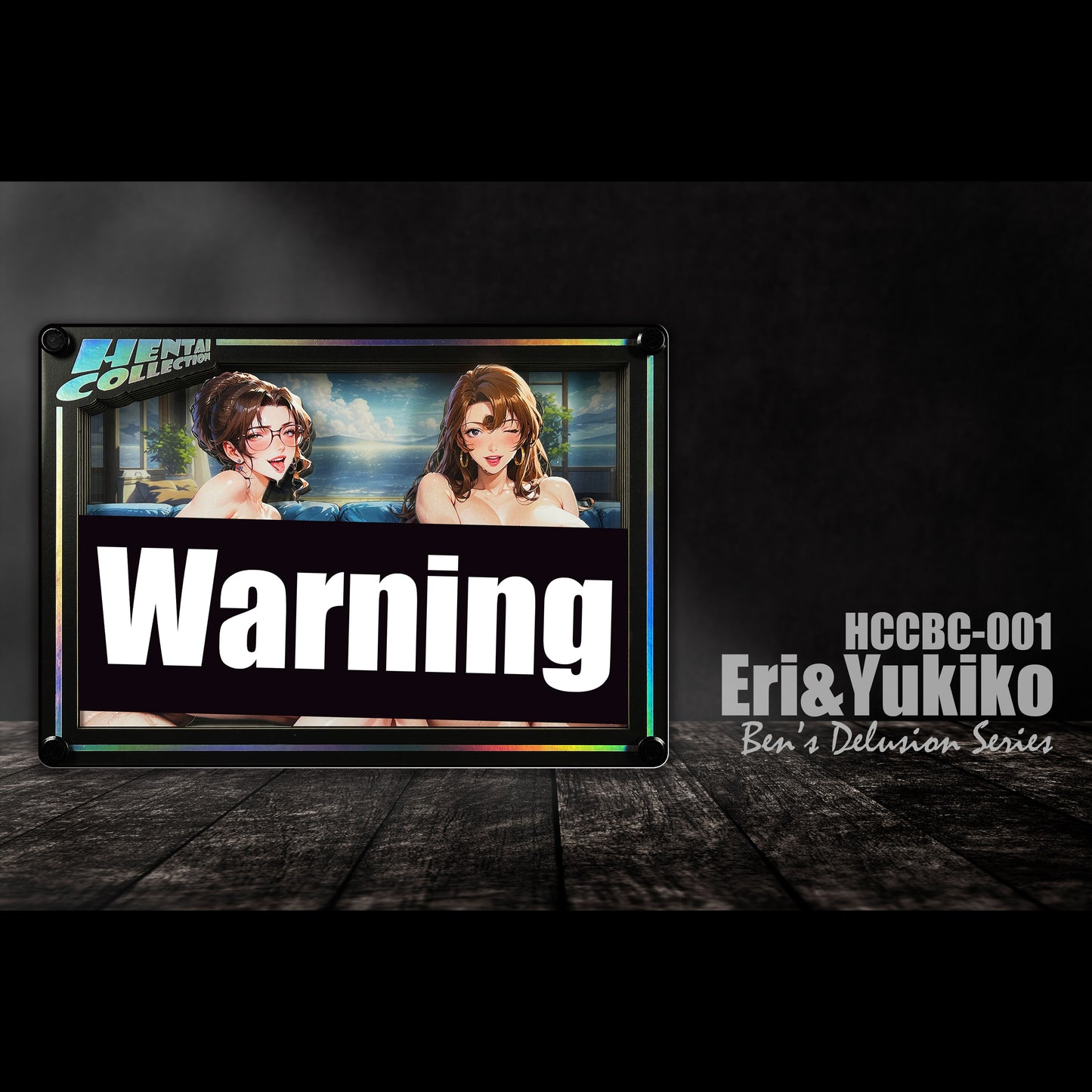 B&W Studio - Ben's Delusion World Series Desktop Decorative Card #01 Eri X Yukiko Detective Conan