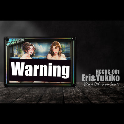 B&W Studio - Ben's Delusion World Series Desktop Decorative Card #01 Eri X Yukiko Detective Conan