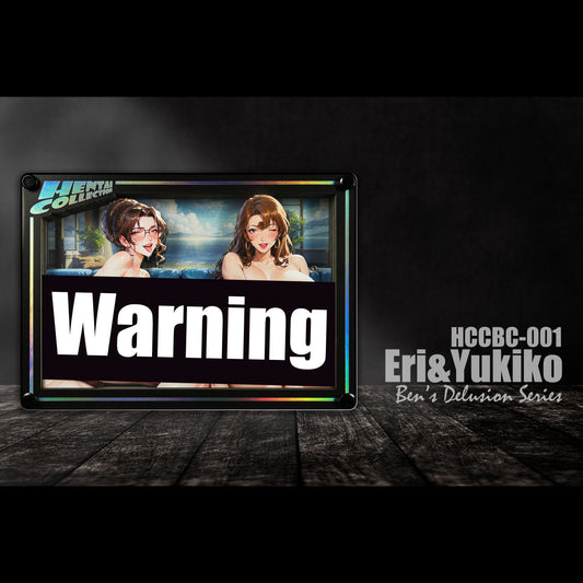 B&W Studio - Ben's Delusion World Series Desktop Decorative Card #01 Eri X Yukiko Detective Conan