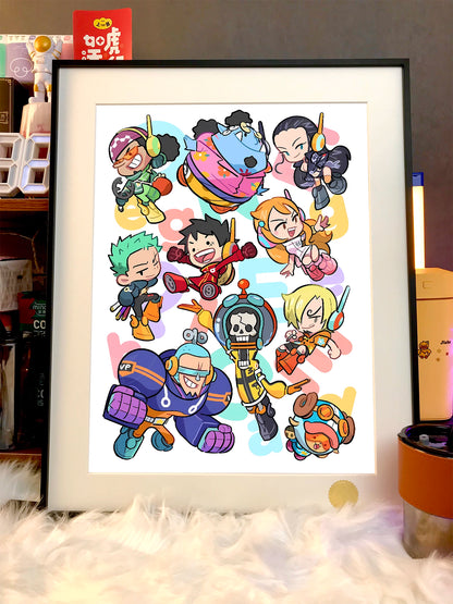 【Pre-sale】Decorative Painting of Q Version Characters OP-XingKong Studio