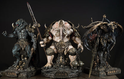 Hades Studio - ORI Lion King & Old Elephant & Eagle | 原创 青毛狮王 & 黄牙老象 & 金翅大鹏