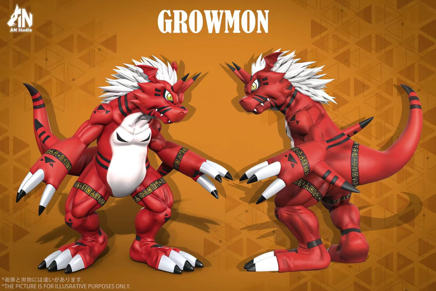 AN Studio - Growmon | 古拉兽