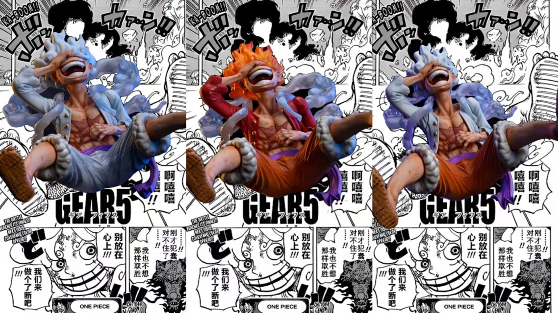 BT Studio - Luffy Gear 5 Sun God Nika | 路飞五档太阳神尼卡
