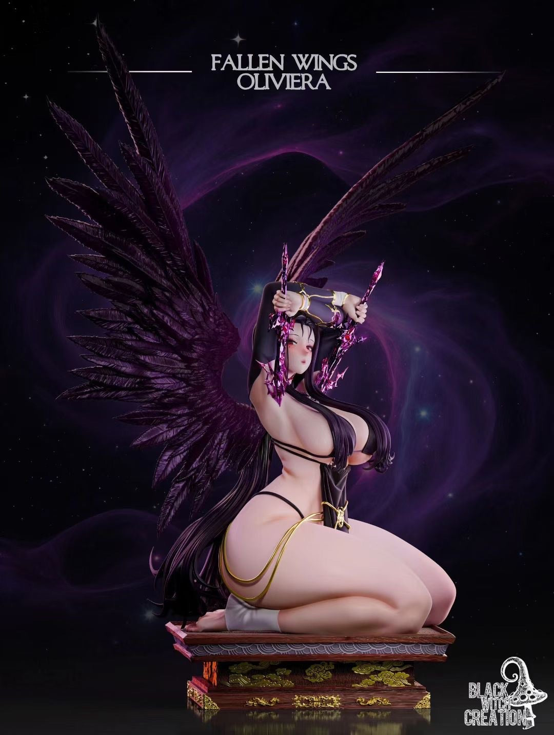BLACKWITCHCREATION - Drawing Fallen Wing Olivier | 墮落之翼 奧利維爾