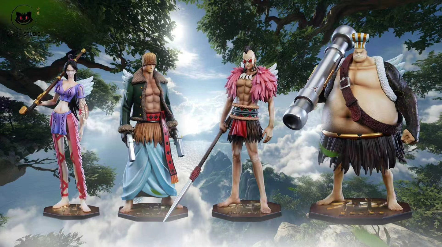 Black Studio - One Piece Raki, Braham, Kamakiri & Genbo | 海贼王 拉琪, 布拉哈姆, 卡马奇力 & 捷宝