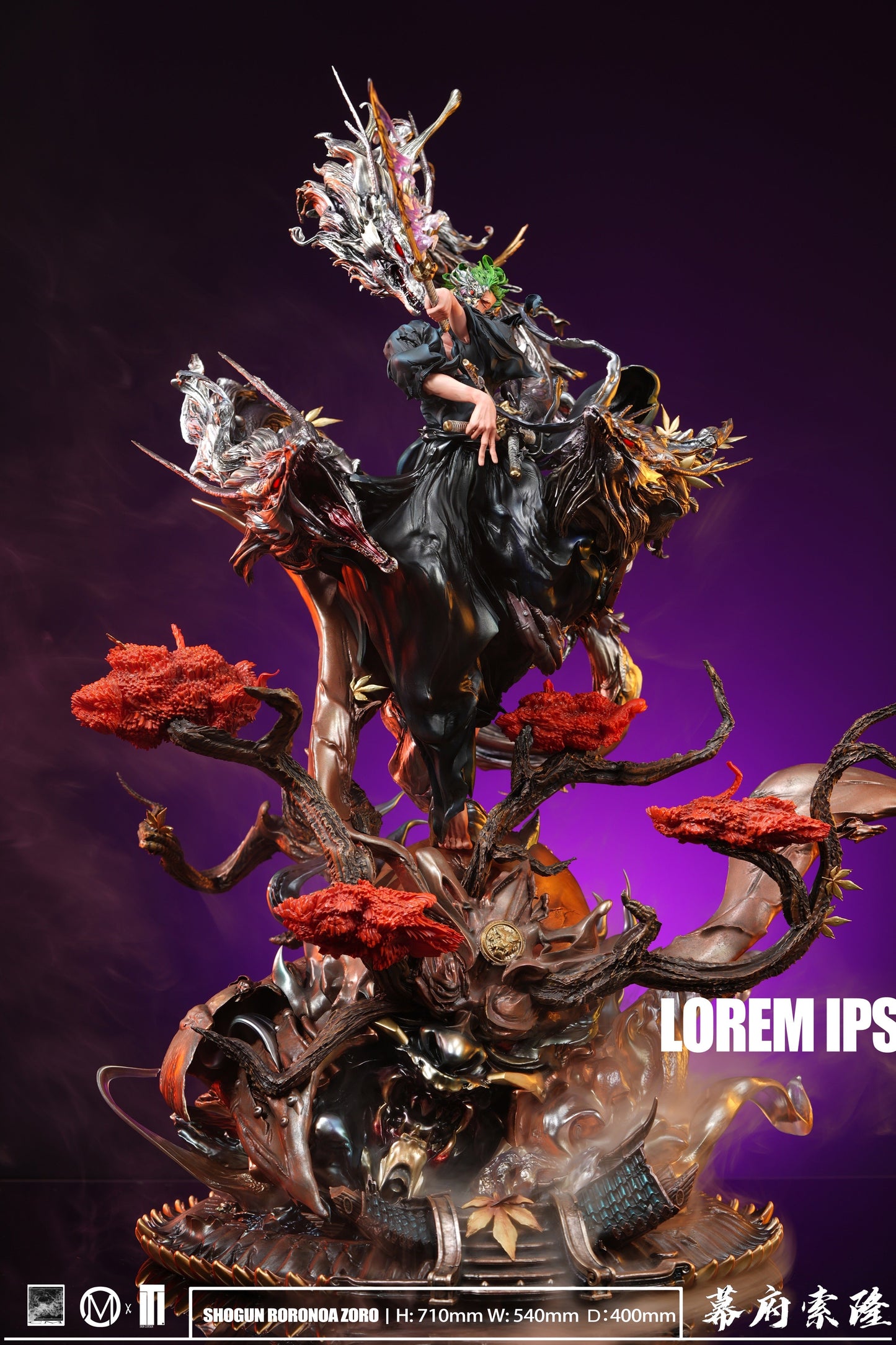 Iron Curtain Studio - Shogun Series Ghost Face Zoro | 幕府系列 鬼面太岁 索隆