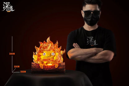 Shen Zao Studio - Howl’s Moving Castle Calcifer | 哈尔的移动城堡 卡尔西法