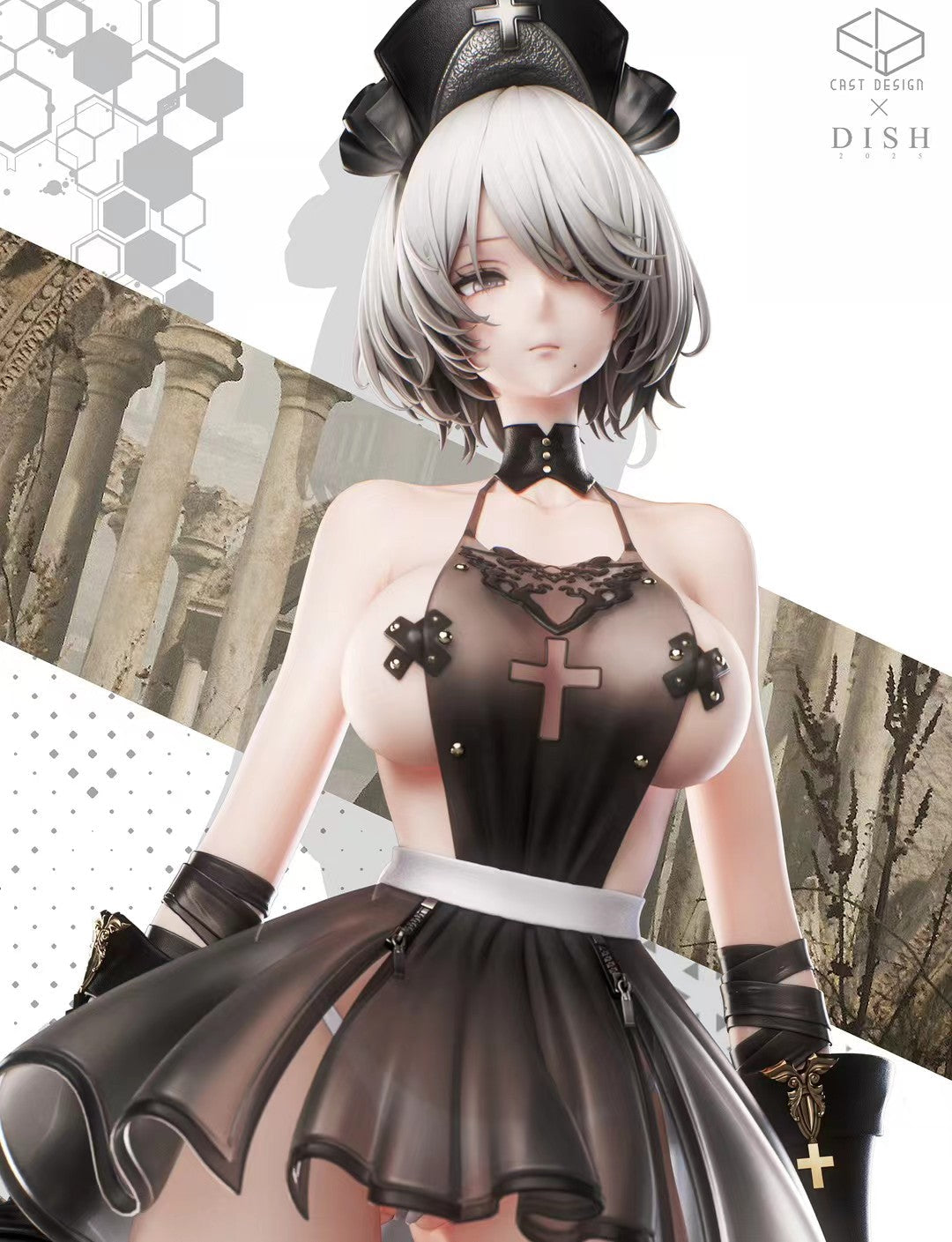 Cast Design X Dish - Nier Automata YoRHa No.2 Type B | 尼尔 机械纪元 尤尔哈二号教官