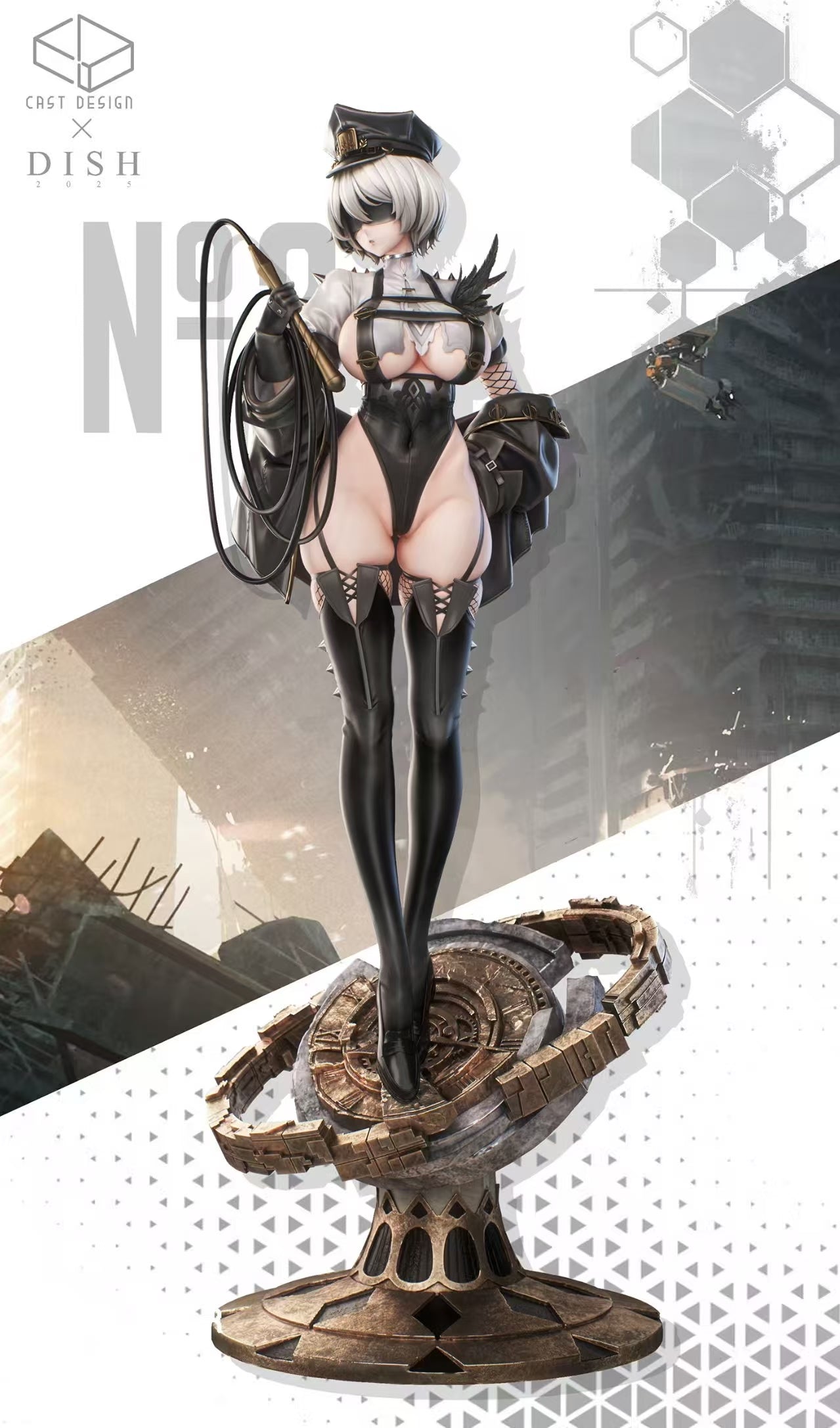 Cast Design x Dish - OC YoRHa Instructor | 原创 尤尔哈教官