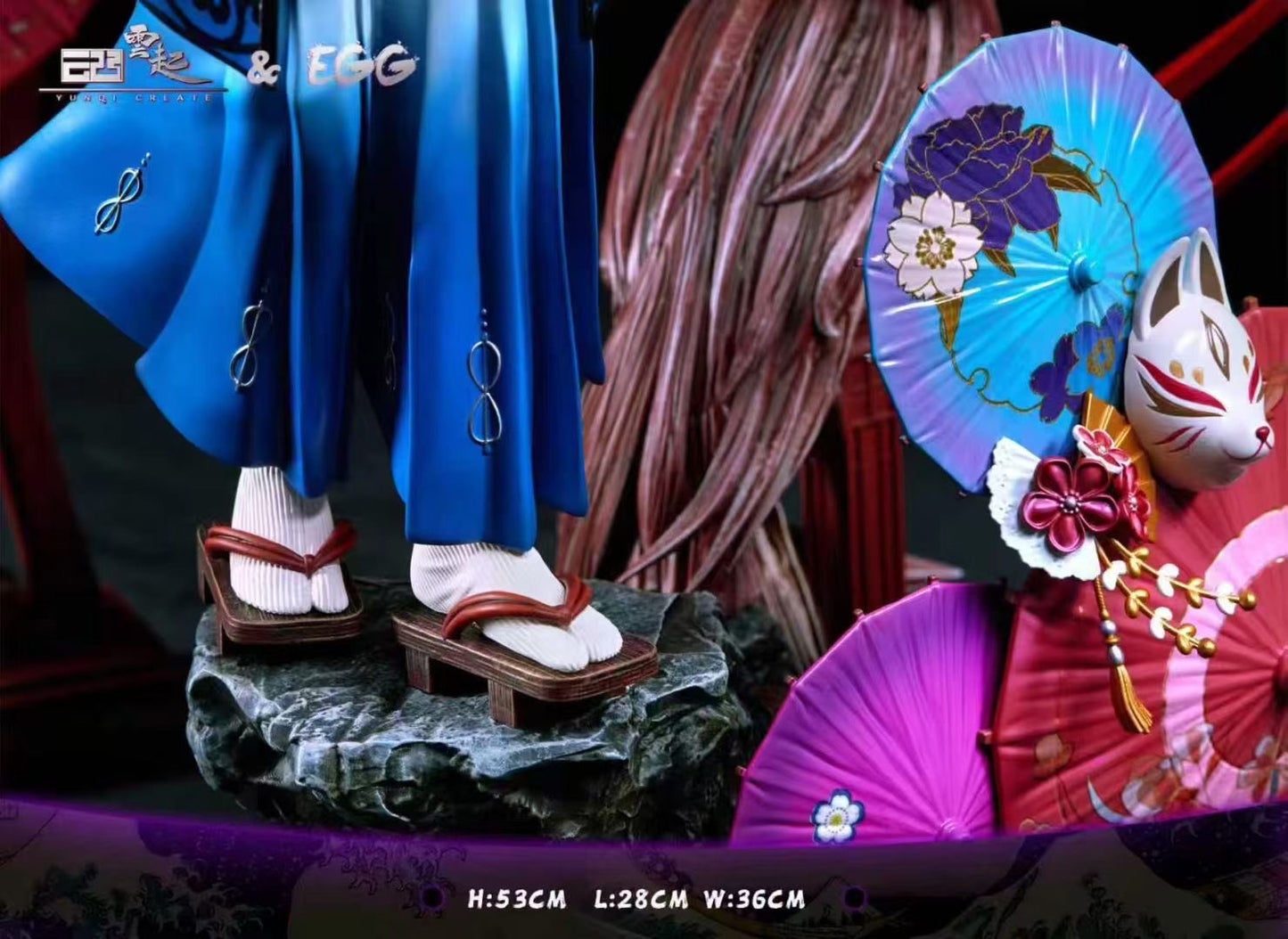 Yunqi x EGG Studio - Chinese Style Luffy & Boa Hancock | 朝颜暮辞 路飞 & 女帝