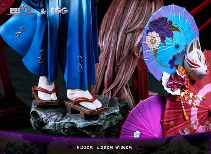 Yunqi x EGG Studio - Chinese Style Luffy & Boa Hancock | 朝颜暮辞 路飞 & 女帝