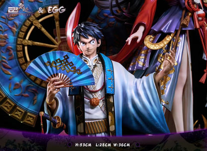 Yunqi x EGG Studio - Chinese Style Luffy & Boa Hancock | 朝颜暮辞 路飞 & 女帝