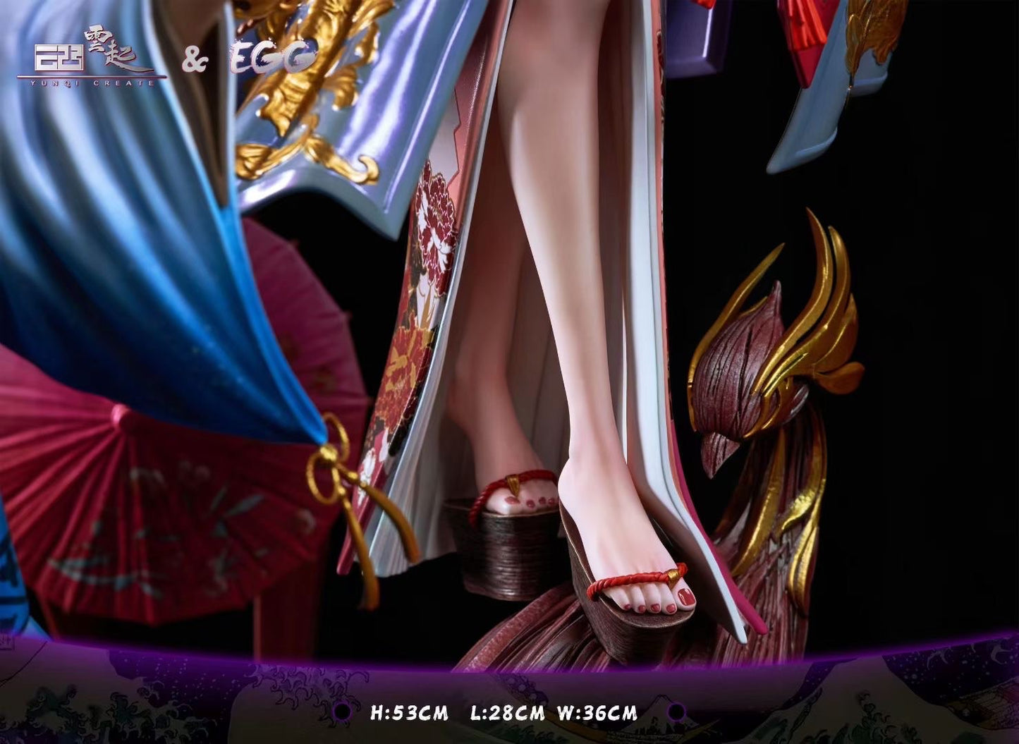 Yunqi x EGG Studio - Chinese Style Luffy & Boa Hancock | 朝颜暮辞 路飞 & 女帝