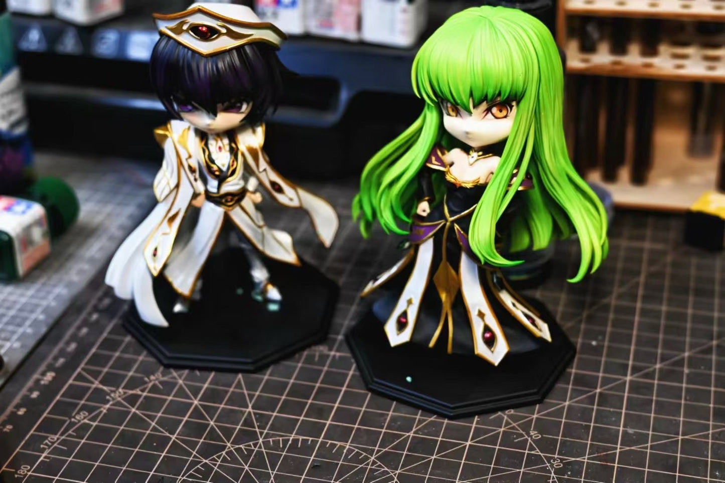 Manta Studio - Q Code Geass Lelouch of the Rebellion Lelouch Lamperouge & C.C. | Q 反叛的鲁路修 鲁路修·兰佩路基 & C.C.