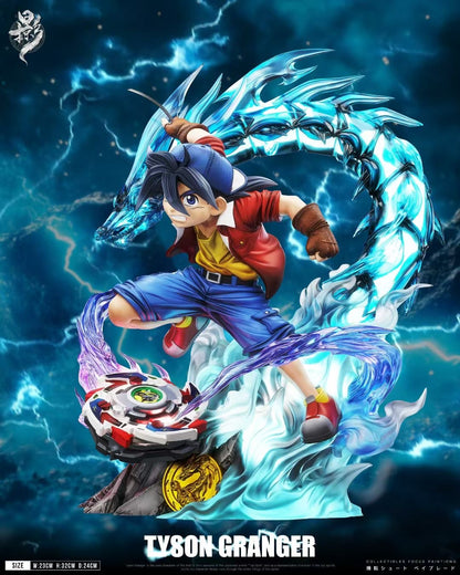 Lue Ying Studio - Childhood Nostalgia Series Beyblade Little Dragon | 童年怀旧系列战斗陀螺 小龙