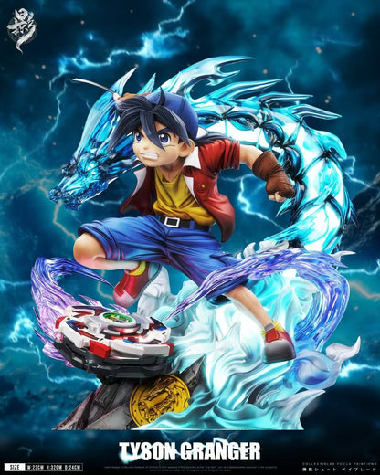 Lue Ying Studio - Childhood Nostalgia Series Beyblade Little Dragon | 童年怀旧系列战斗陀螺 小龙