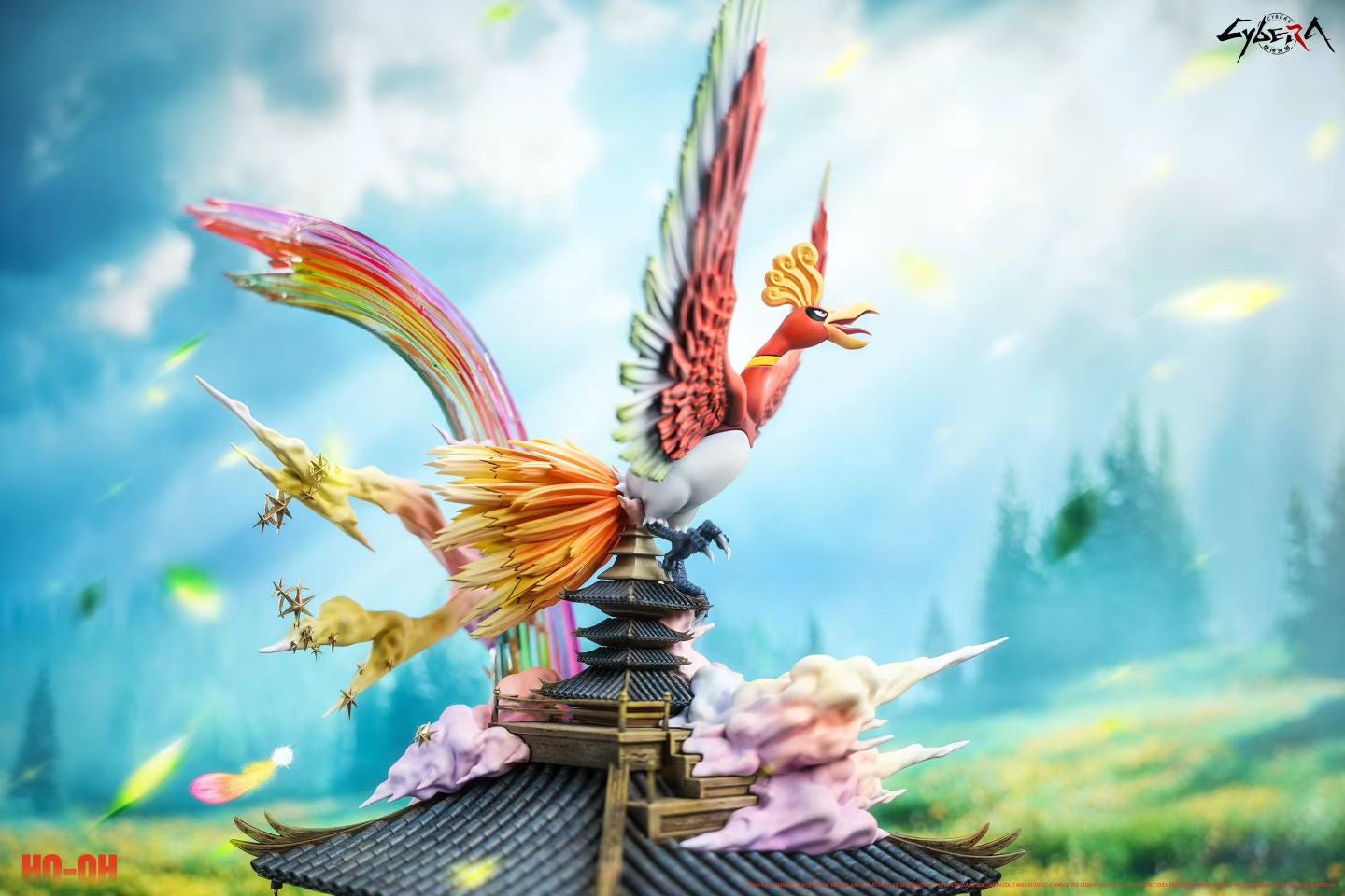 Cybera Studio - Rainbow's Trace Symbol of Hope Ho Oh | 彩虹的痕迹 希望的象征 凤王