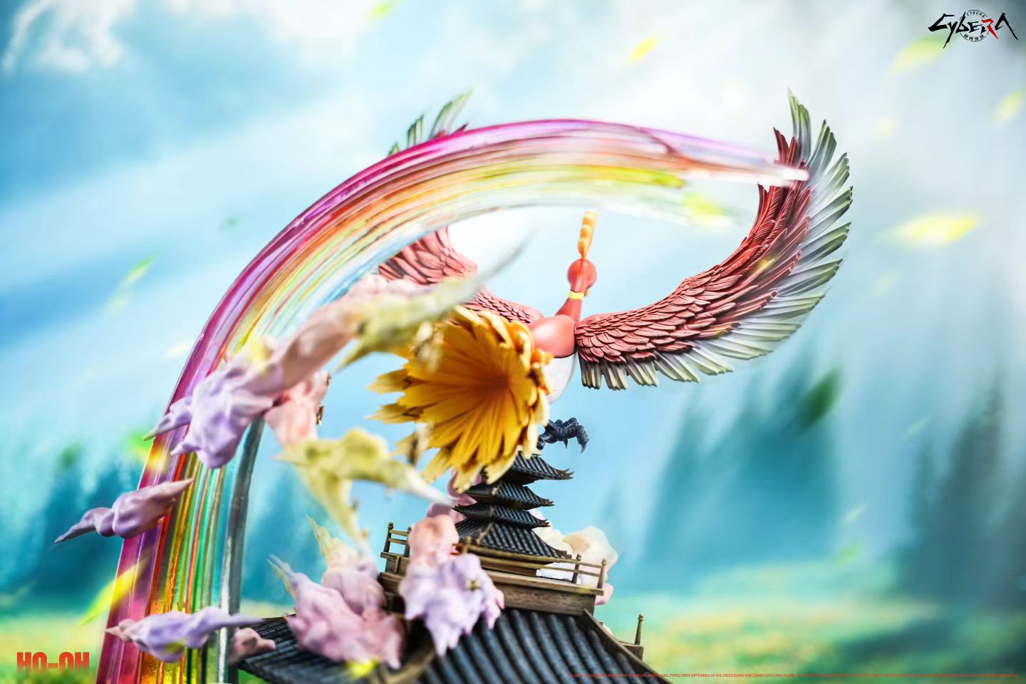 Cybera Studio - Rainbow's Trace Symbol of Hope Ho Oh | 彩虹的痕迹 希望的象征 凤王