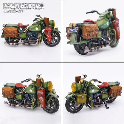 Jacksdo Studio - BWFC Army Uniform Goku Motorcycle JK.Scene-114 | 军装摩托车 JK.Scene-114