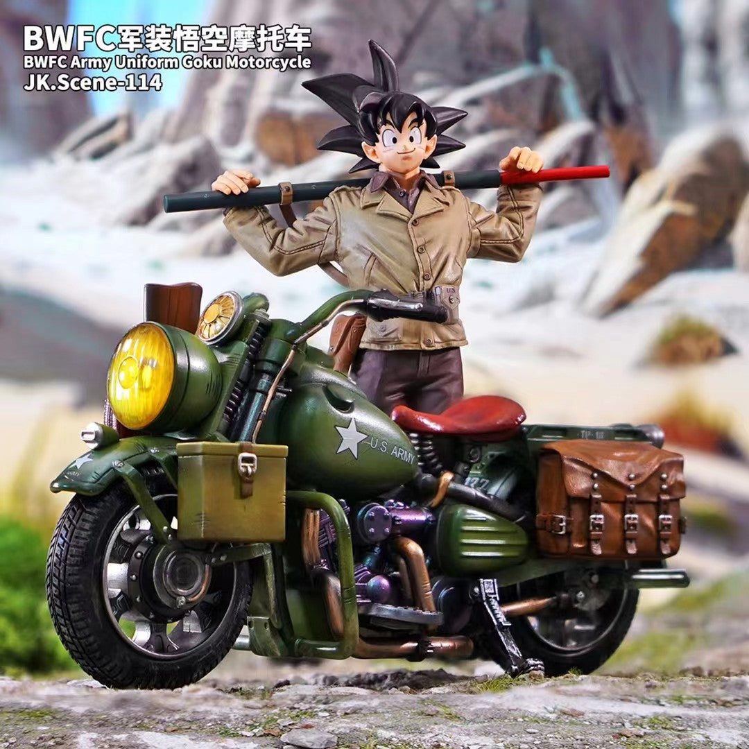 Jacksdo Studio - BWFC Army Uniform Goku Motorcycle JK.Scene-114